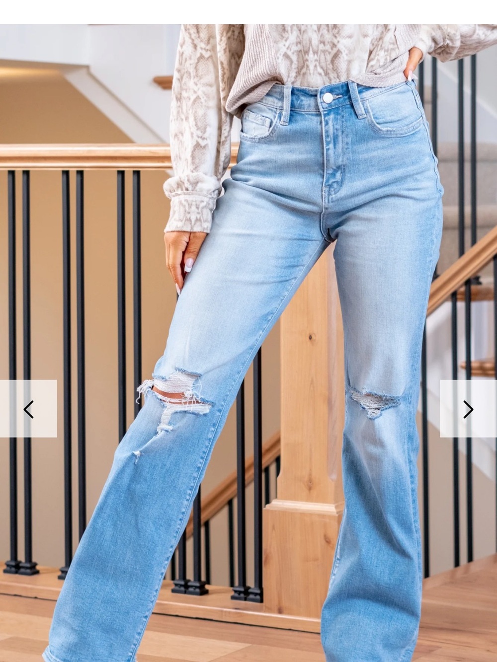 Flying Monkey Nine to Ten High Rise Vintage Flare Jeans